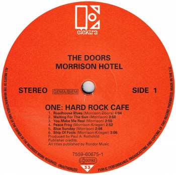 LP The Doors: Morrison Hotel DLX