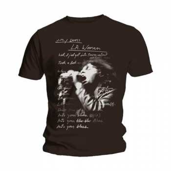Merch The Doors: Póló La Woman Lyrics 