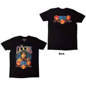 Merch The Doors: The Doors Unisex T-shirt: Riders On The Storm (black) (back Print) (small) S