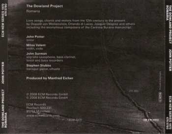 CD The Dowland Project: Romaria