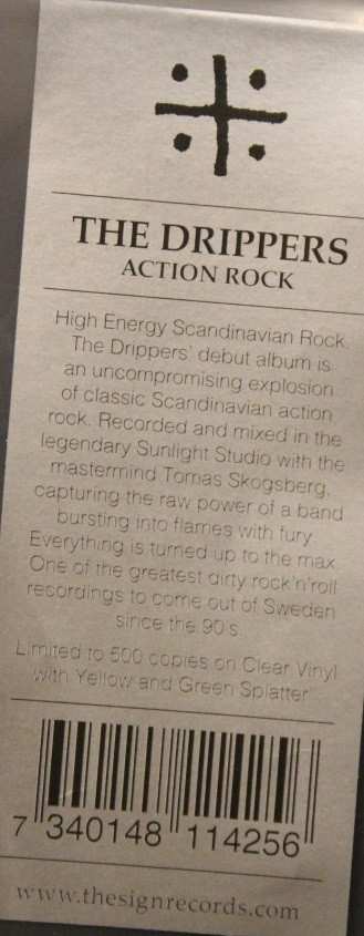LP The Drippers: Action Rock LTD | CLR