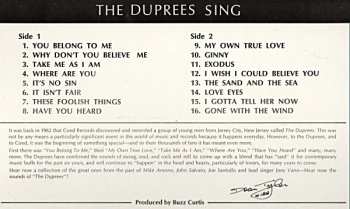 CD The Duprees: Gone With The Wind - O.s.t.