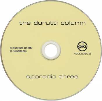CD The Durutti Column: Sporadic Three