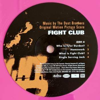 2LP The Dust Brothers: Fight Club - Original Motion Picture Score CLR | LTD