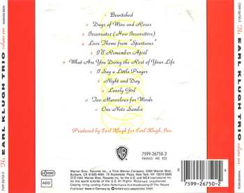 CD The Earl Klugh Trio: Volume One