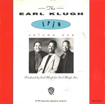 CD The Earl Klugh Trio: Volume One