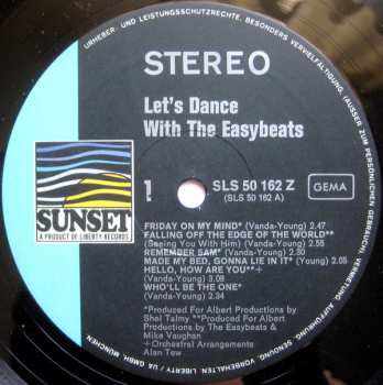 LP The Easybeats: Let's Dance With The Easybeats CLR