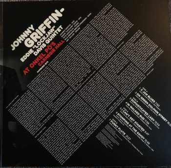 2LP The Eddie Davis-Johnny Griffin Quintet: At Onkel Pö's Carnegie Hall Hamburg 1975
