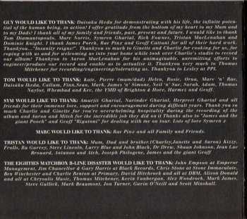 CD The Eighties Matchbox B-Line Disaster: Blood  & Fire DIGI