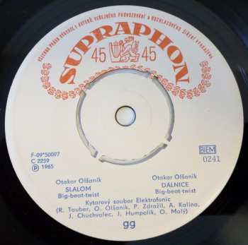 SP The Electronics: Alexander's Ragtime Band / Amorado / Slalom / Dálnice