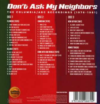 3CD/Dobozkészlet The Emotions: Don't Ask My Neighbors (The Columbia/ARC Recordings 1976-1981)