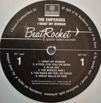 LP The Emperors: I Want My Woman CLR