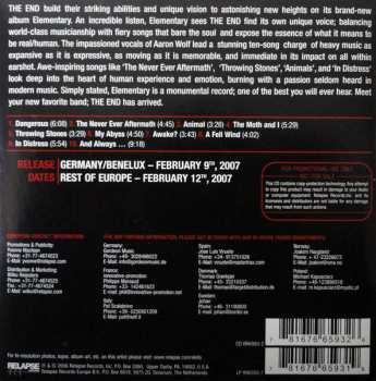 CD The End: Elementary