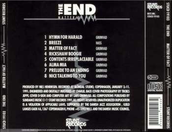 CD The End: Matter Of Fact