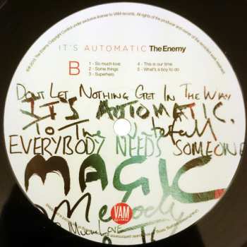 LP The Enemy: It's Automatic
