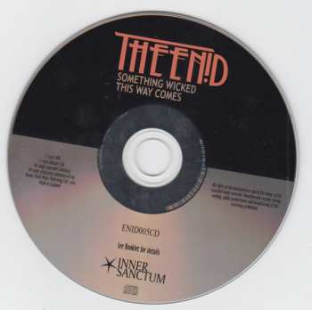 CD The Enid: Something Wicked This Way Comes