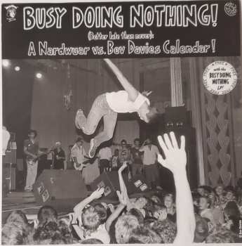 LP Various: Nardwuar The Human Serviette And The Evaporators Present Busy Doing Nothing! CLR