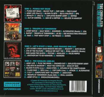 4CD/Dobozkészlet The Exploited: 1980-83