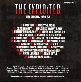 4CD/Dobozkészlet The Exploited: 1980-83
