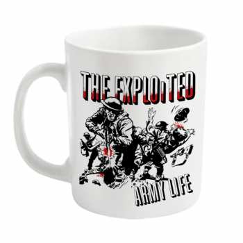 Merch The Exploited: Bögre Army Life (white)