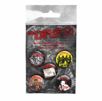Merch The Exploited: Kitűző készlet The Exploited Button Badge Set 2