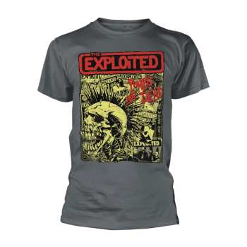 Merch The Exploited: Póló Punks Not Dead (album) (grey)