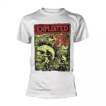 Póló Punks Not Dead (white)