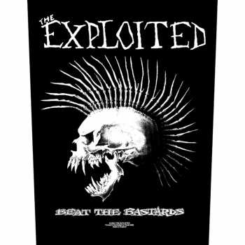Merch The Exploited: Hátfelvarró Beat The Bastards