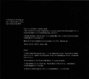 CD The Eye Of Time: Myth I : A Last Dance For The Things We Love