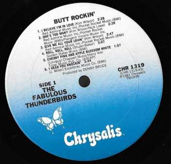 LP The Fabulous Thunderbirds: Butt Rockin'