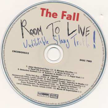 6CD/Dobozkészlet The Fall: (1982)