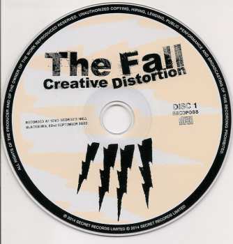 2CD/DVD The Fall: Creative Distortion