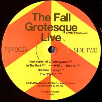 LP The Fall: Grotesque (After The Gramme) Live!