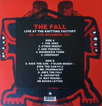 LP The Fall: Live At The Knitting Factory LA - 14th November 2001