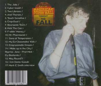 CD The Fall: Live In San Francisco