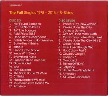 7CD/Dobozkészlet The Fall: Singles 1978 - 2016 DLX