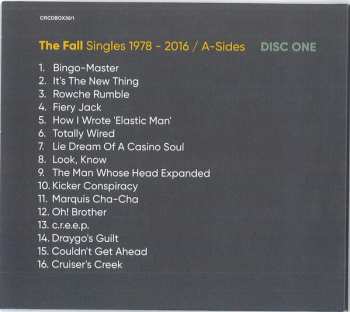 7CD/Dobozkészlet The Fall: Singles 1978 - 2016 DLX