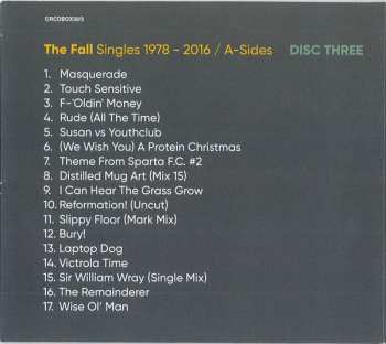 7CD/Dobozkészlet The Fall: Singles 1978 - 2016 DLX