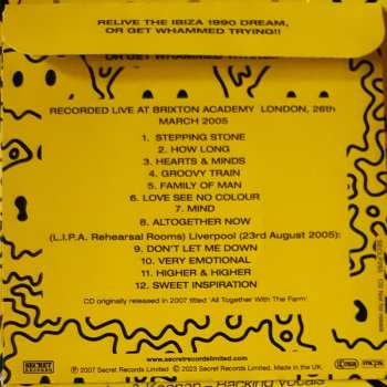 LP/CD The Farm: All Together Now - Live