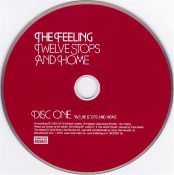 3CD/DVD/Dobozkészlet The Feeling: Twelve Stops And Home DLX