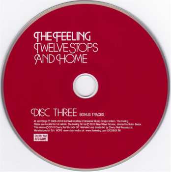 3CD/DVD/Dobozkészlet The Feeling: Twelve Stops And Home DLX