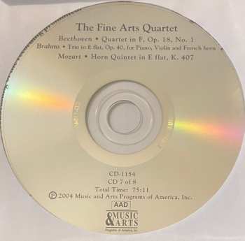 8CD/Dobozkészlet The Fine Arts Quartet: The Fine Arts Quartet At WFMT: Unreleased Recordings Of Broadcast performances, 1967-73
