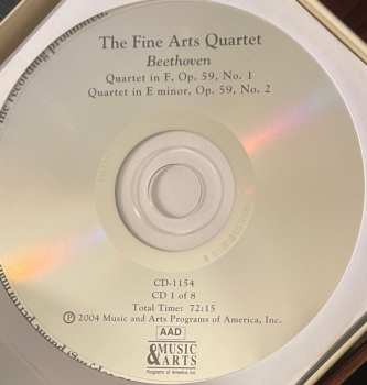 8CD/Dobozkészlet The Fine Arts Quartet: The Fine Arts Quartet At WFMT: Unreleased Recordings Of Broadcast performances, 1967-73