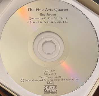 8CD/Dobozkészlet The Fine Arts Quartet: The Fine Arts Quartet At WFMT: Unreleased Recordings Of Broadcast performances, 1967-73