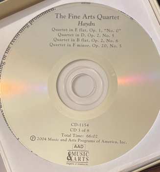 8CD/Dobozkészlet The Fine Arts Quartet: The Fine Arts Quartet At WFMT: Unreleased Recordings Of Broadcast performances, 1967-73