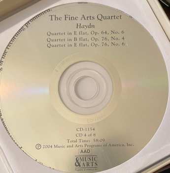 8CD/Dobozkészlet The Fine Arts Quartet: The Fine Arts Quartet At WFMT: Unreleased Recordings Of Broadcast performances, 1967-73
