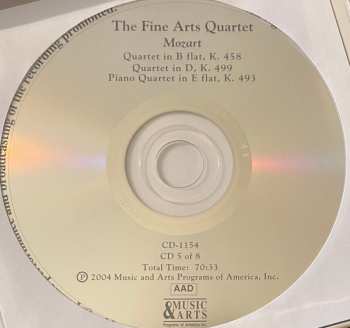 8CD/Dobozkészlet The Fine Arts Quartet: The Fine Arts Quartet At WFMT: Unreleased Recordings Of Broadcast performances, 1967-73