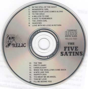 CD The Five Satins: In The Still Of The Night Featuring Fred Parris