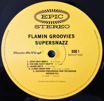 LP The Flamin' Groovies: Supersnazz