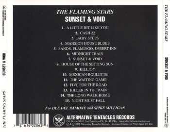 CD The Flaming Stars: Sunset & Void